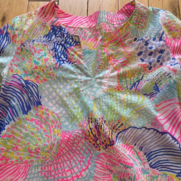 Lilly Pulitzer Amelia Island Tunic Top - Picture 7 of 7